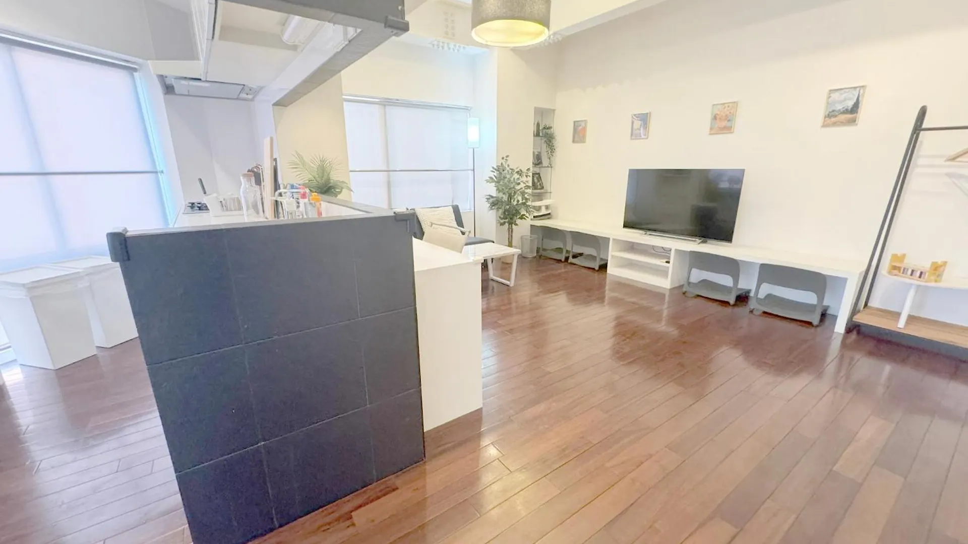Apartment 大阪中心!!! 黒門市場徒歩5分 日本橋駅徒歩10分 道頓堀徒歩15分 ホテルリネン使用